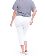 White Maisie Capri Jean Betty Basics