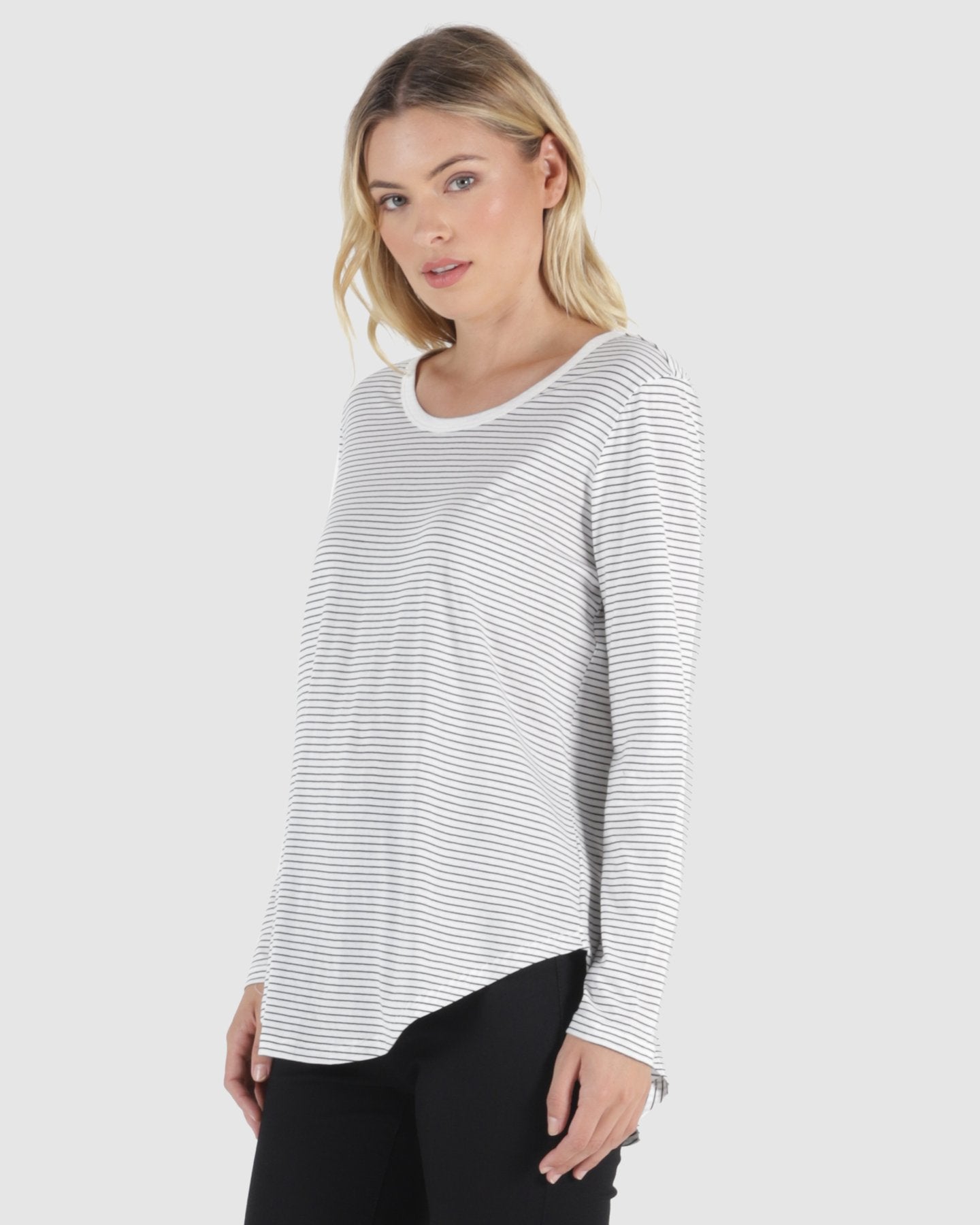 Stripe Long Sleeve Betty Basics