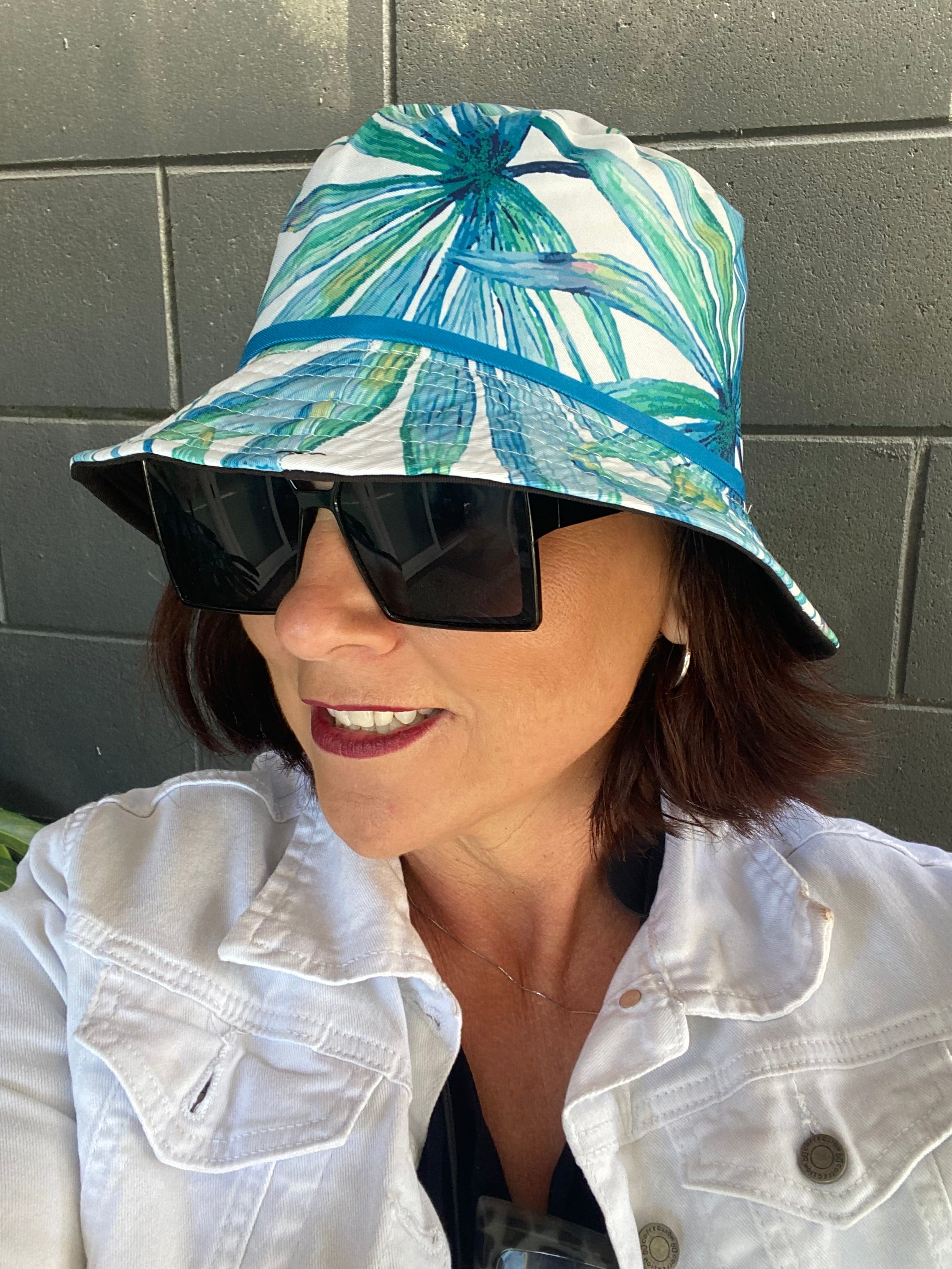 The Cottage Collection | Layla Hat   Blue Breeze