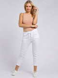 White Magic Cotton Trousers