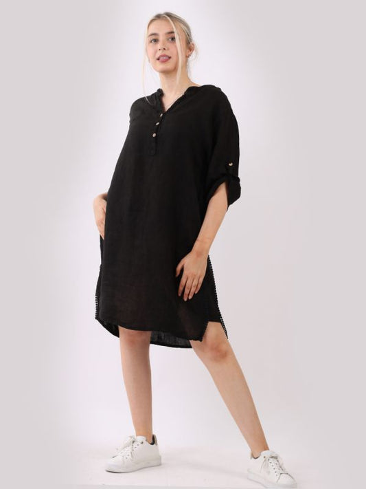 The Cottage Collection | Black Cassidy Dress